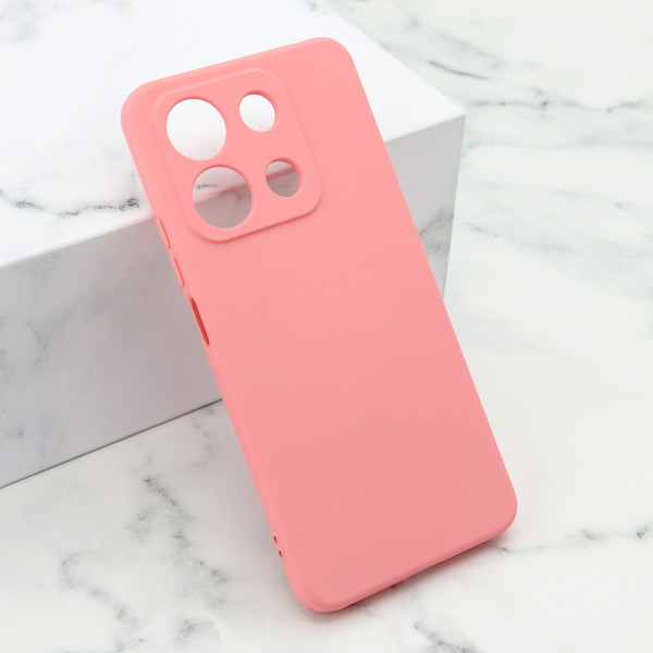 Futrola Soft Silicone za Xiaomi Redmi Note 13 4G roze
