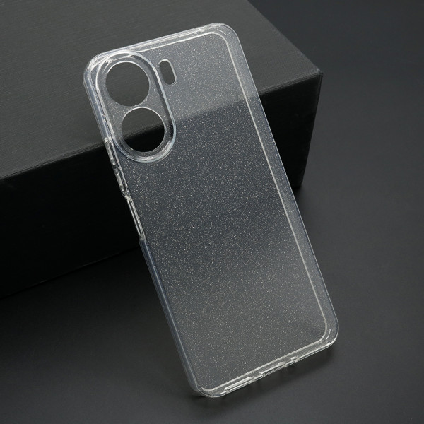 Futrola SPARKLING za Xiaomi Redmi 13C/Poco C65 pro providna