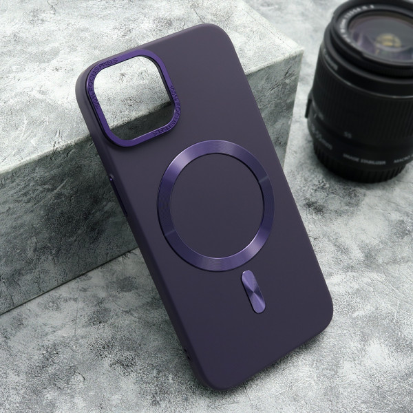 Futrola TRUE COLOR MAGSAFE za iPhone 14 (6.1) ljubicasta