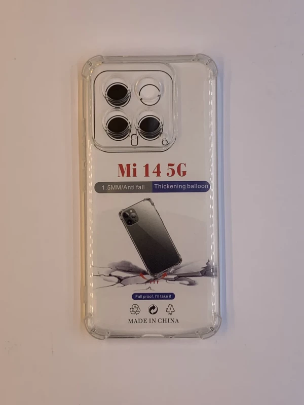 Xiaomi  14 transparent sa ojačanim ivicama