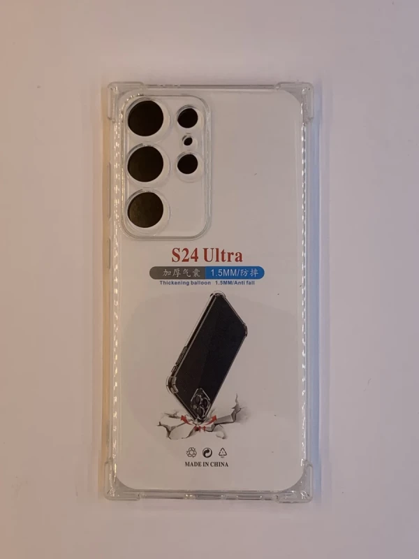 Samsung S24 Ultra transparent sa ojačanim ivicama