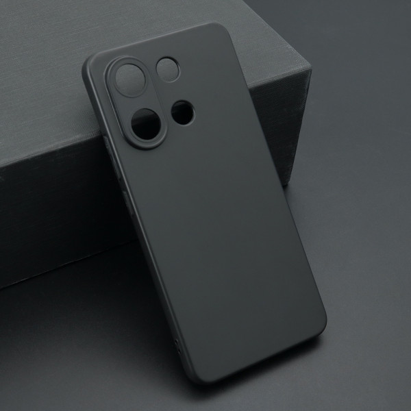 Futrola ULTRA TANKI KOLOR za Xiaomi Redmi Note 13 4G crna