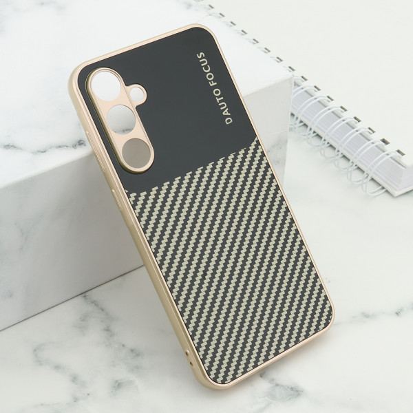 Futrola CARBON LINES za Samsung A556B Galaxy A55 5G zlatna