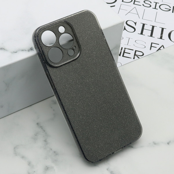 Maska Futrola GLOW SHINING za iPhone 15 Pro Max (6.7) tamno siva