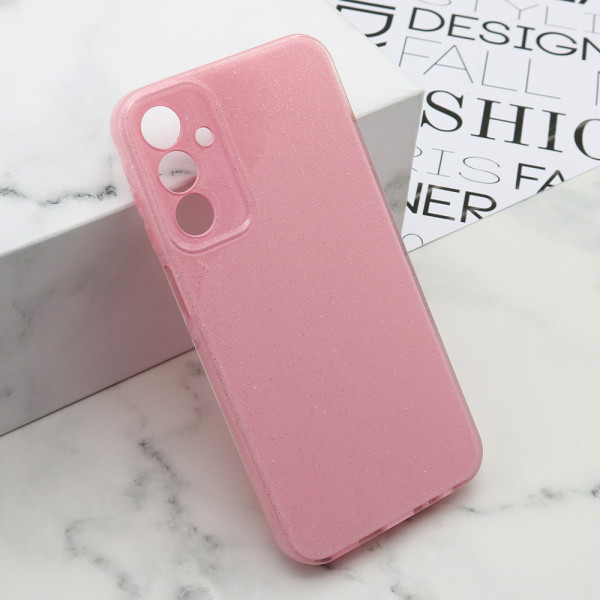 Futrola GLOW SHINING za Samsung A155F/A156B Galaxy A15 4G/5G svetlo roze