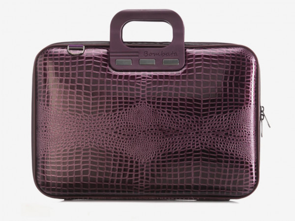 Torba BOMBATA Shiny Cocco 15,6'' Plum Purple