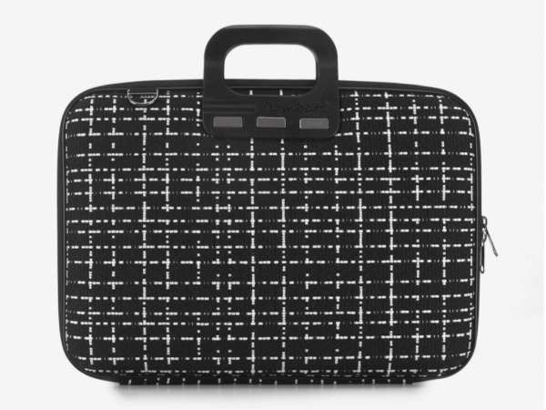 Torba BOMBATA Tweed 15,6'' /Crna