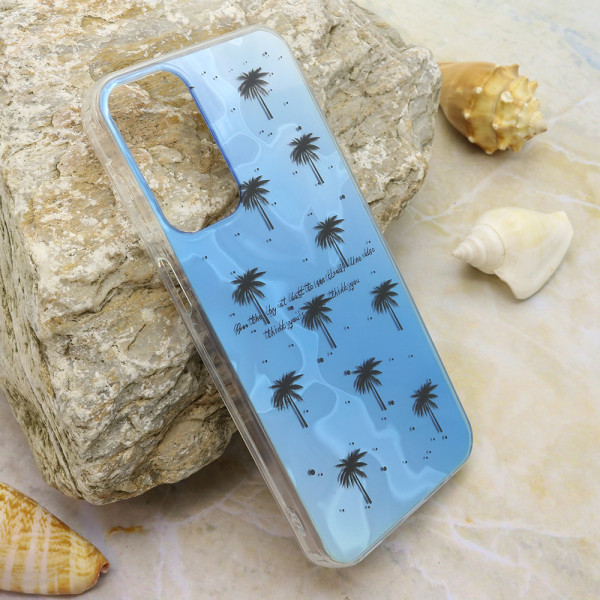 Futrola SUMMER VIBES za Samsung A155F/A156B Galaxy A15 4G/5G svetlo plava