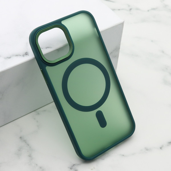 Futrola SILKY MAGSAFE II za Iphone 12/12 Pro (6.1) zelena