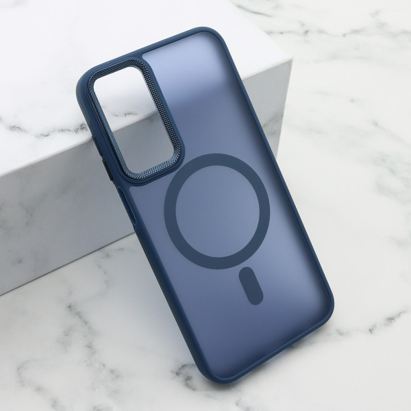 Futrola SILKY MAGSAFE II za Samsung A256B Galaxy A25 5G plava