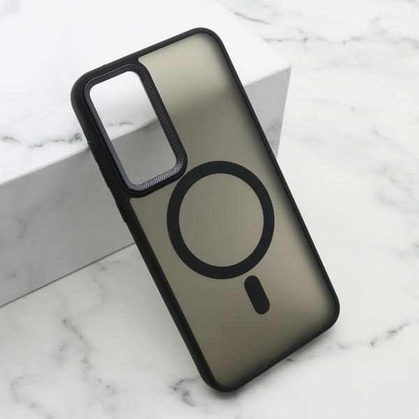 Futrola SILKY MAGSAFE II za Samsung A556B Galaxy A55 5G crna