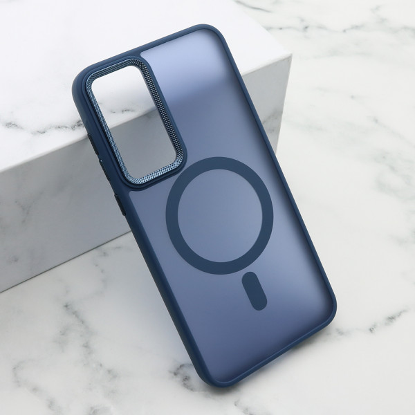Futrola SILKY MAGSAFE II za Samsung A556B Galaxy A55 5G plava