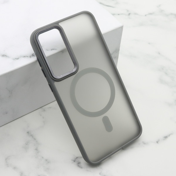 Futrola SILKY MAGSAFE II za Samsung A556B Galaxy A55 5G siva