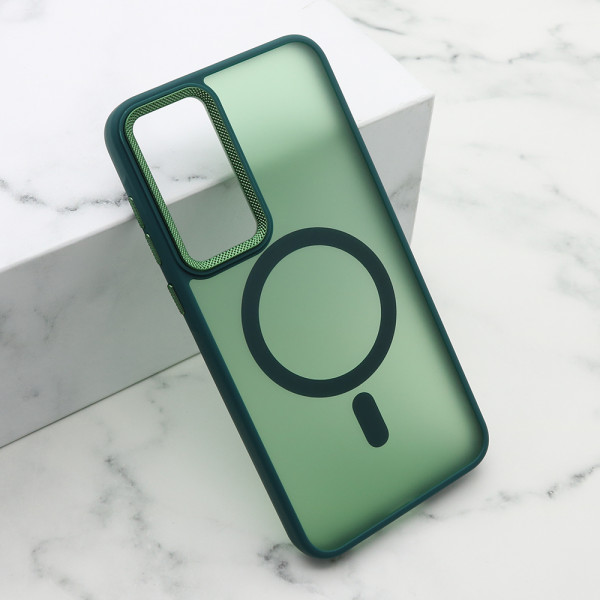 Futrola SILKY MAGSAFE II za Samsung A556B Galaxy A55 5G zelena