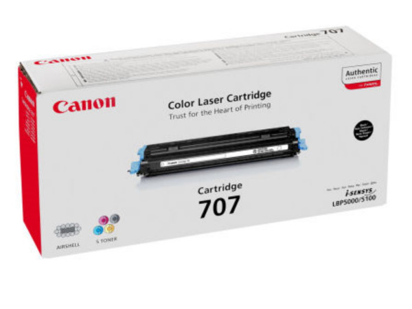 Toner CANON CRG-707 crna