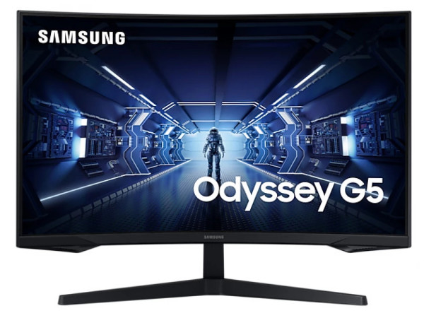 Monitor SAMSUNG LC27G55TQWRXEN 27''VA,zakrivljen2560x1440144Hz1ms MPRTDMI,DPFreesyncVESA