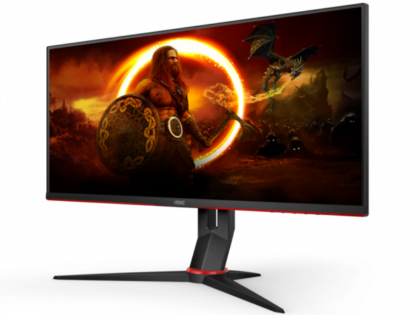 Monitor AOC Q27G2U/BK 27''/VA/2560x1440/155Hz/1ms MPRT/HDMIx2,DP,USB/freesync/pivot,visina/crna