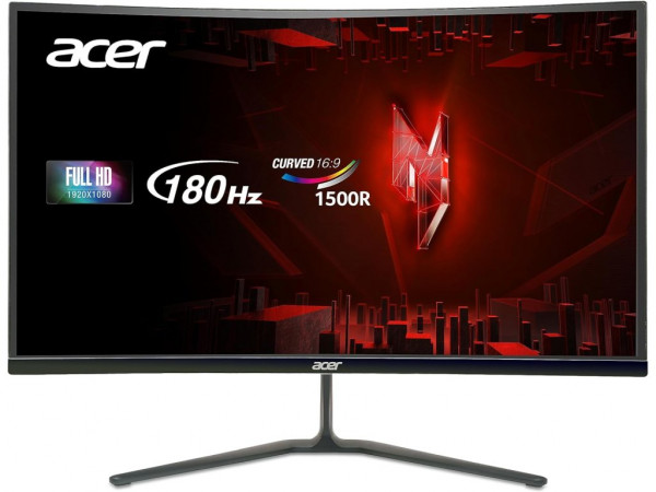 Monitor ACER Nitro ED270RS3BM 27''/VA,zakrivljen/1920x1080/180Hz/1ms VRB/HDMIx2,DP/freesync/VESA/crna