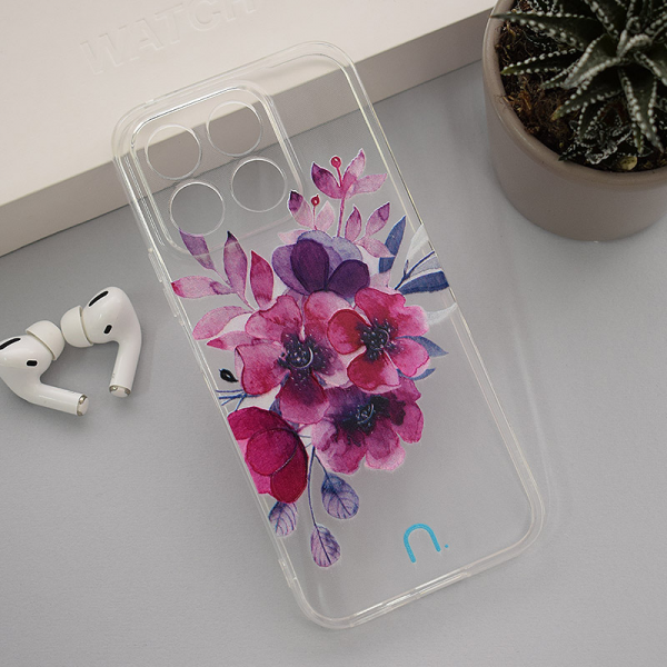 Maska Nanobit Print za Honor X8b Flowers