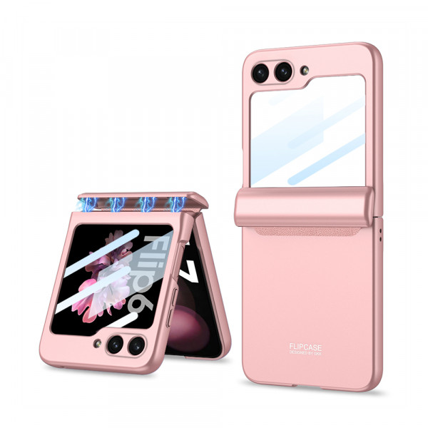 Futrola SMOOTH LINE za Samsung F741B Galaxy Z Flip 6 5G roze