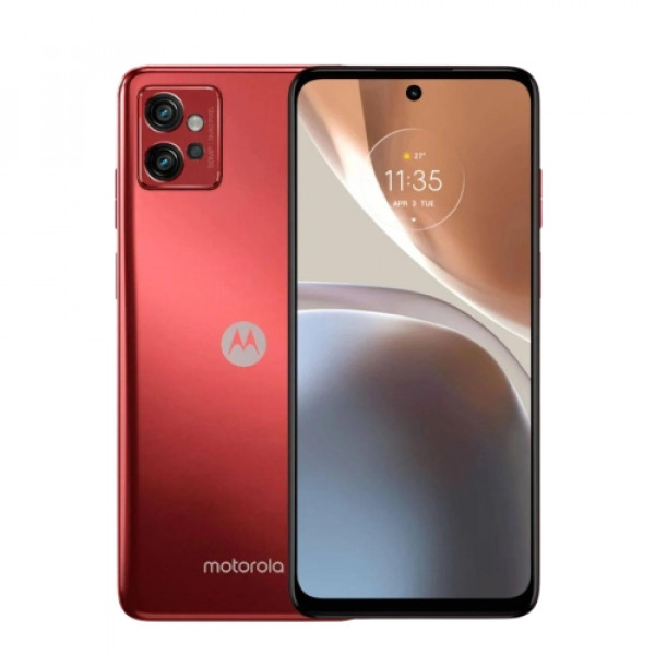 Mobilni telefon MOTOROLA G32 6/128GB SATIN MAROON + silikon ( bez punjača)