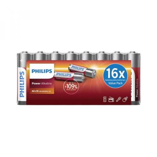 BATERIJA PHILIPS LR6/AA 16 kom.