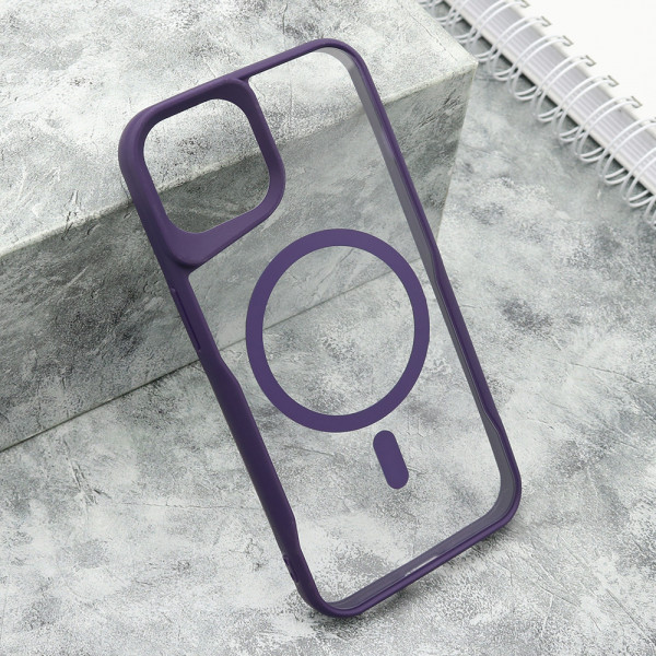 Futrola GRIP GUARD MagSafe za iPhone 14 (6.1) ljubicasta
