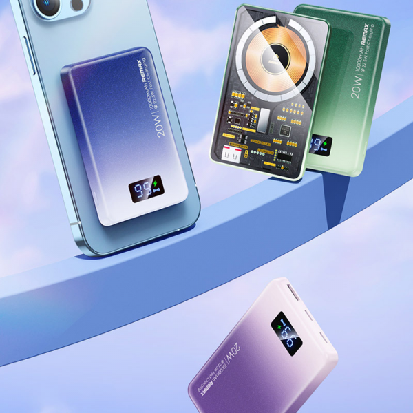 Baterije, power bank - Power Bank Remax Aurora Magsafe 20W+22.5W PD+QC ...