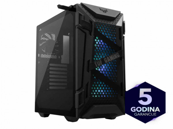 Računar CTPC Pro Ryzen 5-7600/B650/16GB/1TB/RX6750XT/W11H/5Y/igrice/programiranje/3d modeliranje