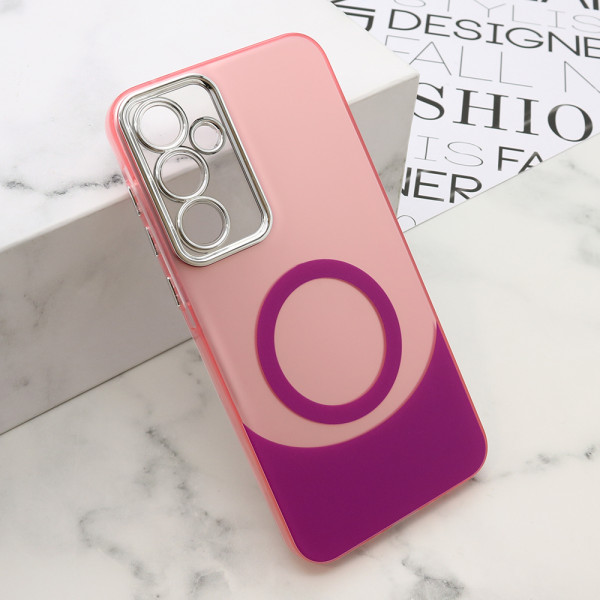 Maska Futrola SPECTRUM RINGS za Samsung A356B Galaxy A35 5G roze