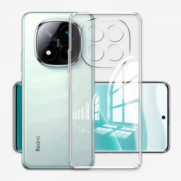 Maska Skin Silikon za Xiaomi Redmi Note 14 Pro 5G (EU) transparent