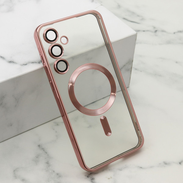 Futrola CAMERA PROTECT MagSafe za Samsung A556B Galaxy A55 5G roze