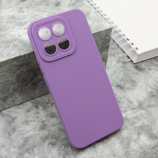 Futrola Silikon Pro Camera za Honor X8c ljubicasta