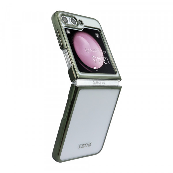 Futrola LINES za Samsung F731B Galaxy Z FLIP 5 5G zelena