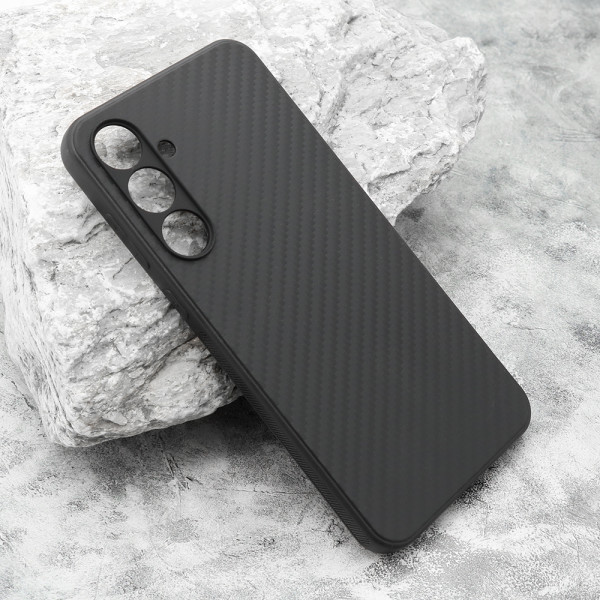 Futrola silikon CARBON LIGHT za Samsung A556B Galaxy A55 5G crna