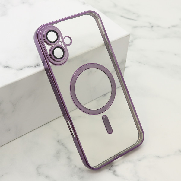 Futrola CAMERA PROTECT MAGSAFE za Iphone 16 Plus (6.7) ljubicasta