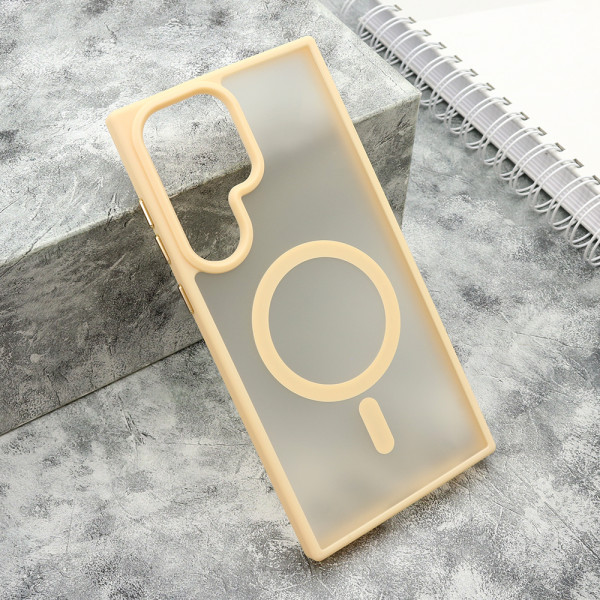 Futrola SILKY MAGSAFE MATTE za Samsung S918B Galaxy S23 Ultra roze