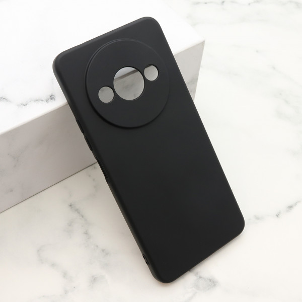 Maska za telefon Futrola Soft Silicone za Xiaomi Redmi A3 crna