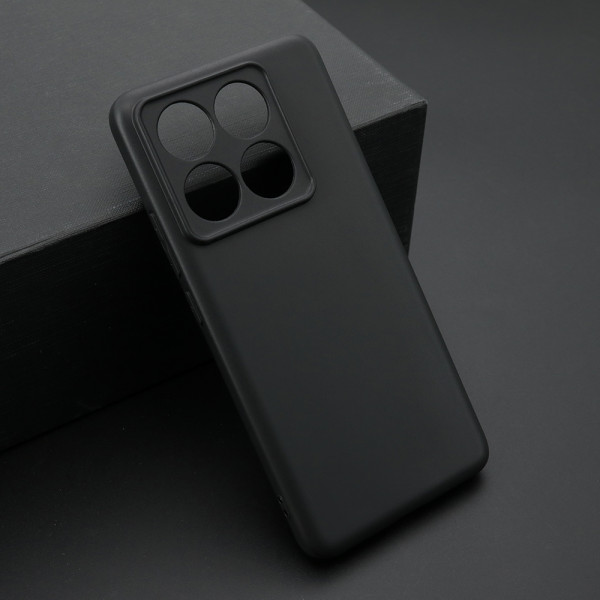 Maska za telefon Futrola ULTRA TANKI KOLOR za Xiaomi 14T Pro crna