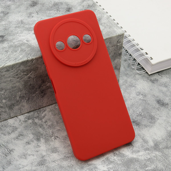 Futrola Silikon Pro Camera za Xiaomi Redmi A3 crvena