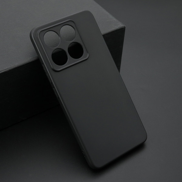 Maska za telefon Futrola ULTRA TANKI KOLOR za Xiaomi 14T crna