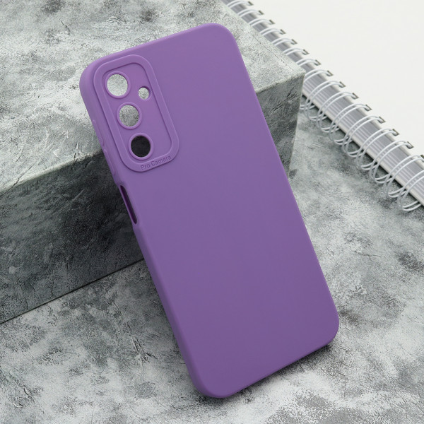 Futrola Silikon Pro Camera za Samsung A245F Galaxy A24 4G ljubicasta