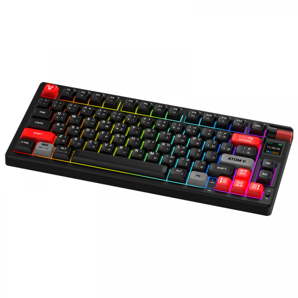 Tastatura mehanicka Gaming Fantech MK917 RGB Atom PRO79 Wireless bela (Red switch)