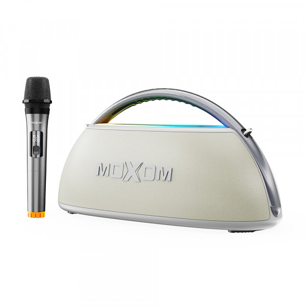 Zvucnik bluetooth Moxom MX-SK94 80W sa mikrofonom sivi