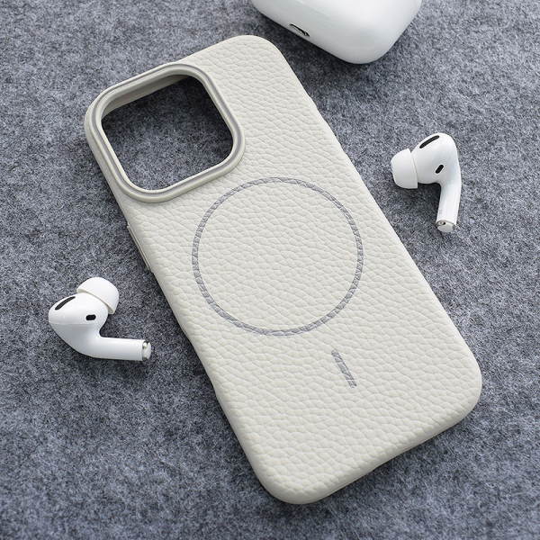 Maska Mag Case Summer Beats za iPhone 16 Pro krem