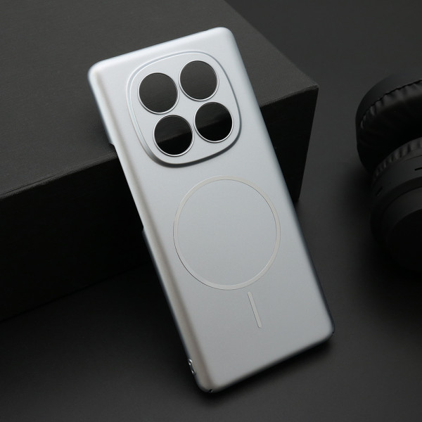 Futrola PURE MATTE MagSafe za Xiaomi Redmi Note 14 Pro 4G (Global) srebrna