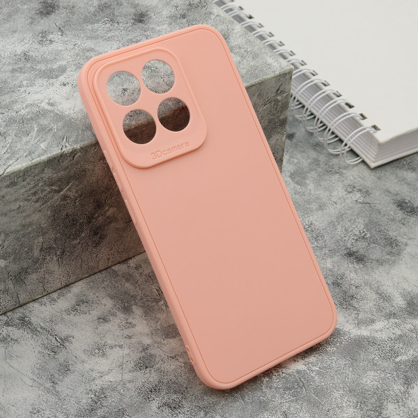 Futrola Soft 3D camera za Honor X8c roze