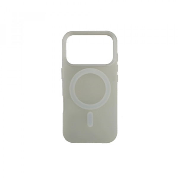 Silikonska futrola Magsafe FLURO COLOR Iphone 17 Pro Max BELA