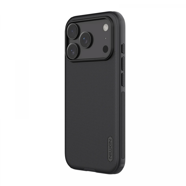 Maska Nillkin Super Frosted Shield Pro Magnetic za iPhone 17 Pro (bez otvora za logo) crna