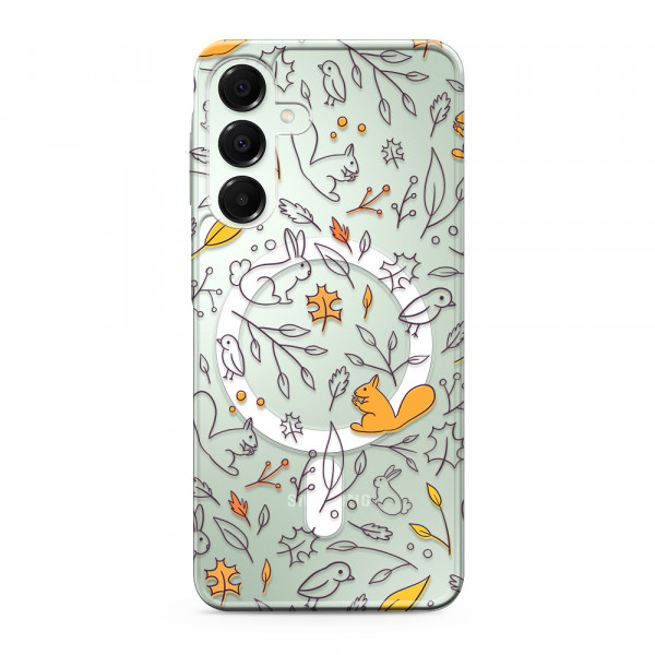 Futrola silikonska PRINT MagSafe za Samsung A165F/A166B Galaxy A16 4G/A16 5G autumn